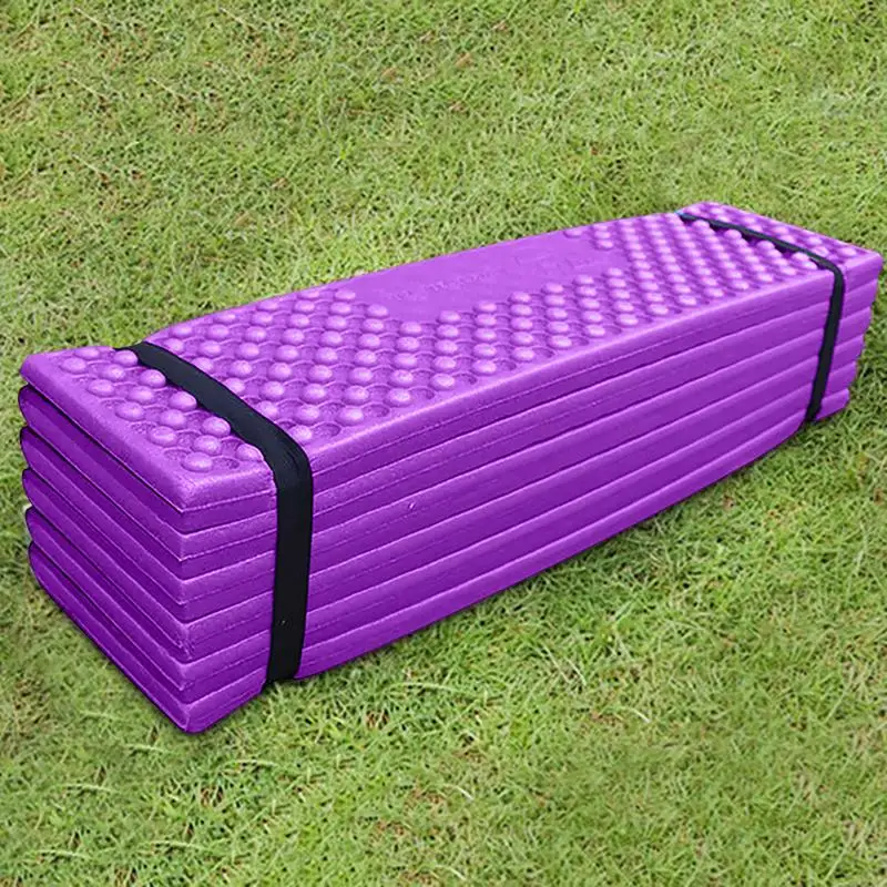 Outdoor Camping Mat Moistureproof Mattress Ultralight Foam Picnic Mat Folding Egg Slot Beach Mat Tent Sleeping Pad Dropshipping