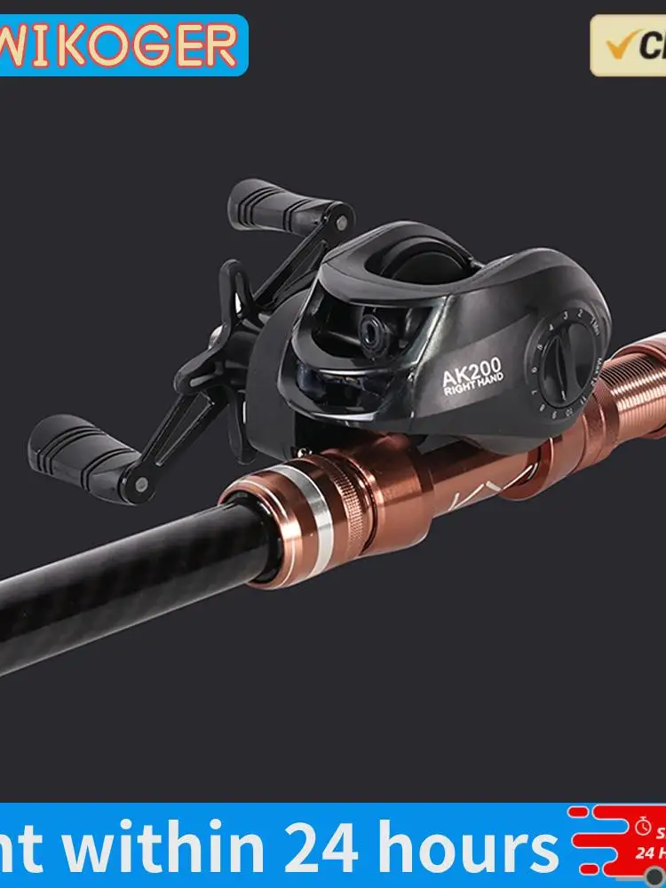 Baitcasting Reels 7.2/1 Gear Ratio Fishing Wheel Max Drag 10kg Saltwater Freshwater 18+1BB for Beginners Fishing Accessory