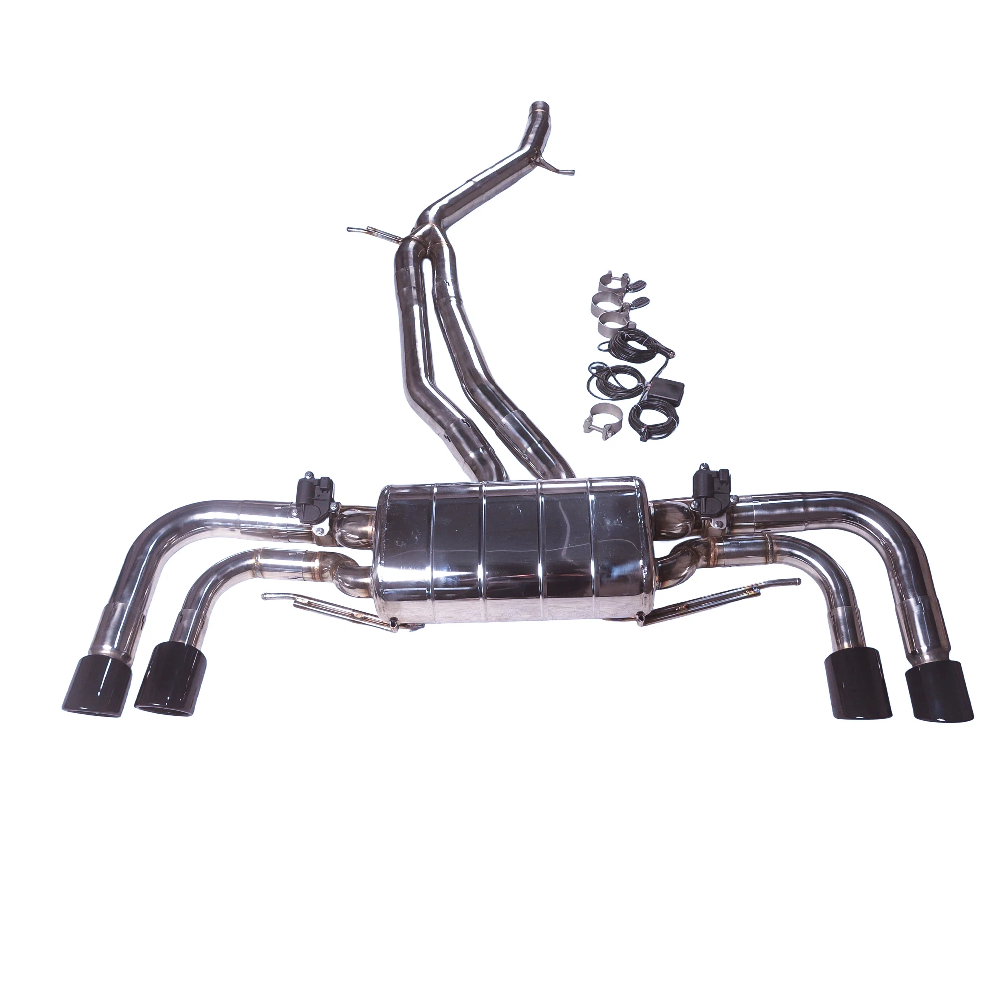 For Suitable  2018-2020 Porsche Cayenne Hybrid 3.0T 9Y0 304SUS Valvetronic High Permance Exhaust System Muffler