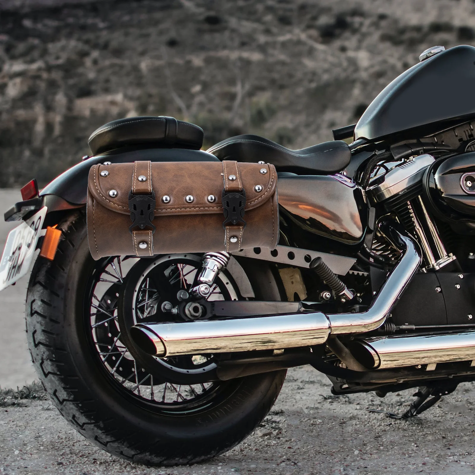 

1 комплект, сумка для хранения мотоцикла, большая вместительная боковая сумка для мотоцикла, водонепроницаемый держатель для инструментов, аксессуары для верховой езды