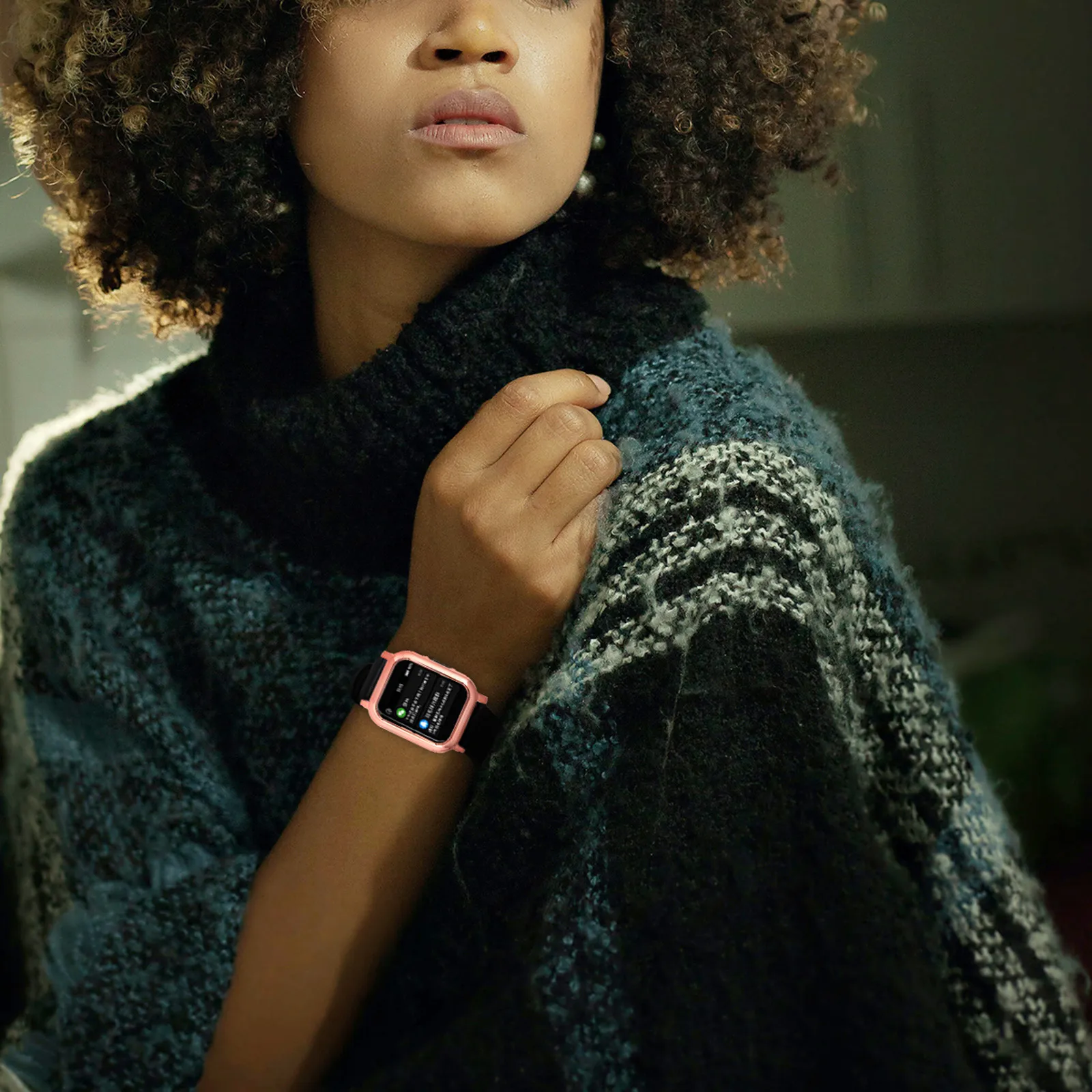 

Elegant Metal Tone Watch Protector Case for Solar Ls02 Fully Compatible Unisex Lightweight Wear Resistant Smart Watch