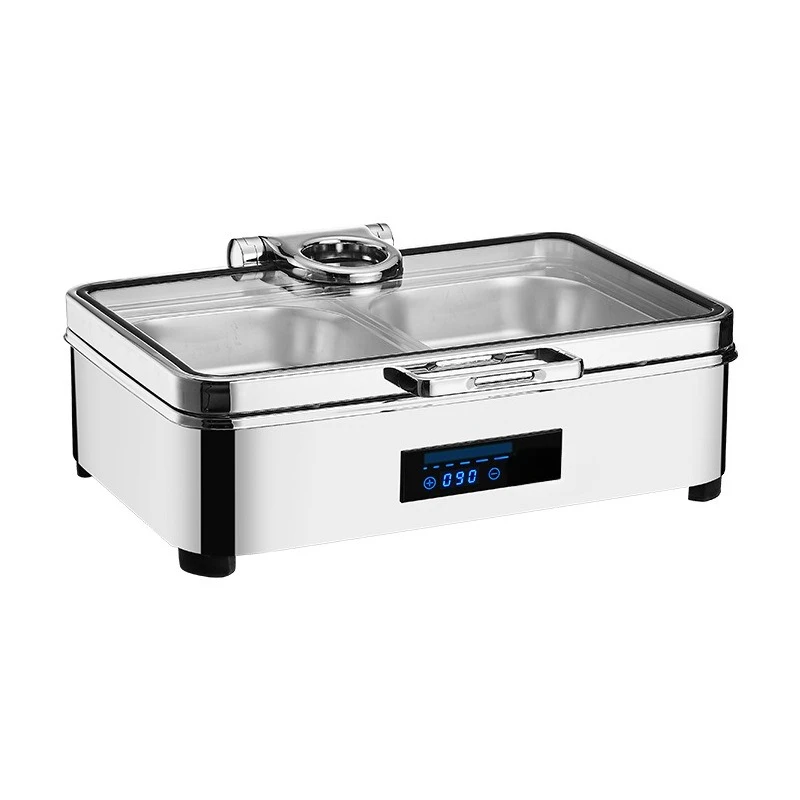 

High-grade 304 stainless steel buffet stove, electric heating, commercial insulation pot