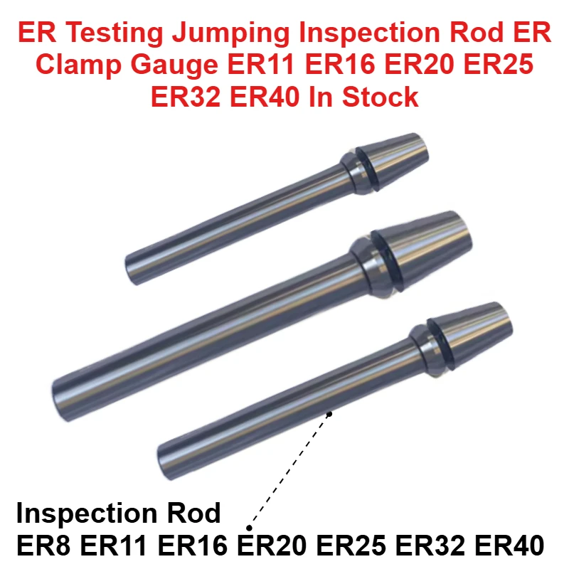 NEW  BT30 BT40 BT50 Inspection Rod ISO20 ISO25 ISO30 HSK63 HSK100A Spindle Test Rod 7:24 Taper Spindle Tool Holder Turning Tool
