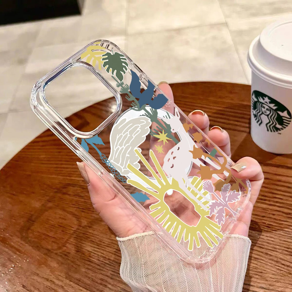 Boho Hirsch Sonne Vogel Transp – Magnetic Phone Case Bewertung und Preis