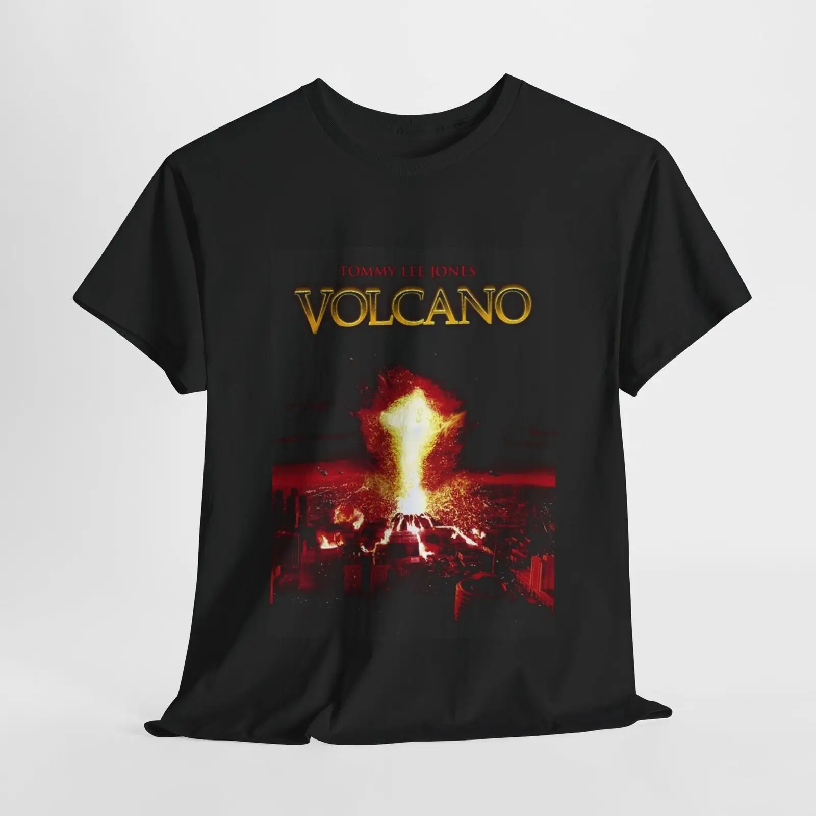 Volcano T shirt Retro Movie Poster Vintage 90s Graphic Unisex Heavy Cotton Tee