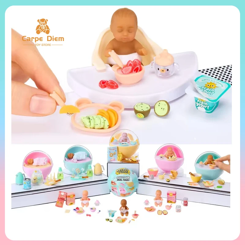 

Original Miniverse Make It Mini Real Baby Make It Mini Baby Food Mini Collectibles Blind Ball Ornament Kids Birthday Gifts