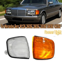 Luce angolare anteriore adatta per Benz W126 260SE 280SE 300SE 380SE 420SE 300SEL 500SEL 560SEL For per fendinebbia anteriore auto