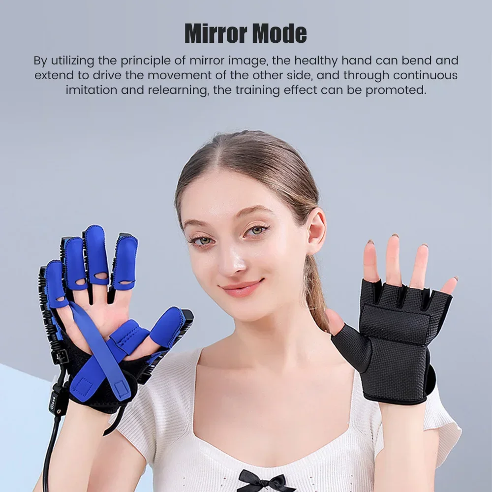 Stroke Hemiplegia Rehabilitation Robot Gloves Finger Trainer for Hand Training Hand Function Recovery Hand Rehabilitation Device