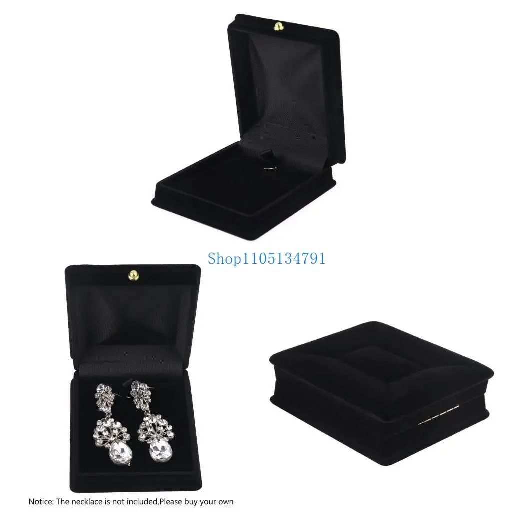 

98 -километровый подвесной ящик Черный ожерелье для делика