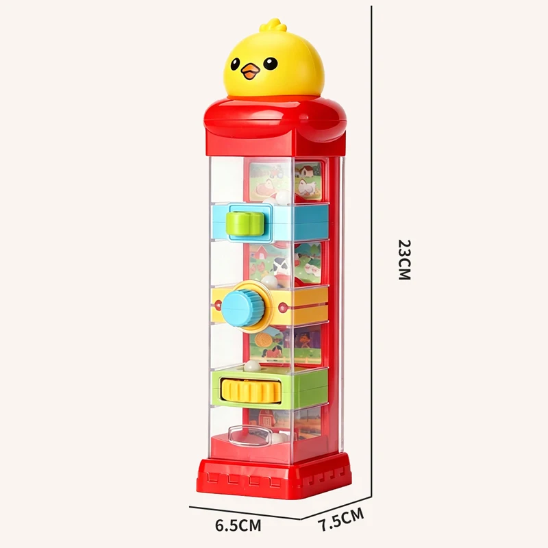 Montessori Ball Drop Tower Toy Kid Fingertip Fine Motor Skills Development Logial Thinking Intellectual Challenge Creative Toys