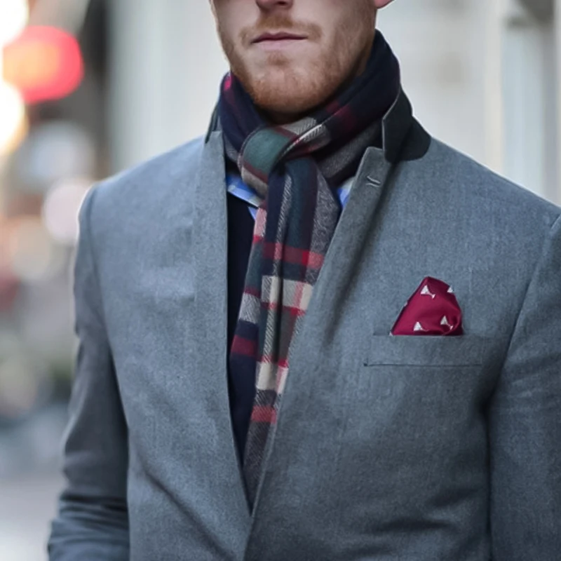 Pañuelos cuadrados de bolsillo para hombre, traje de negocios