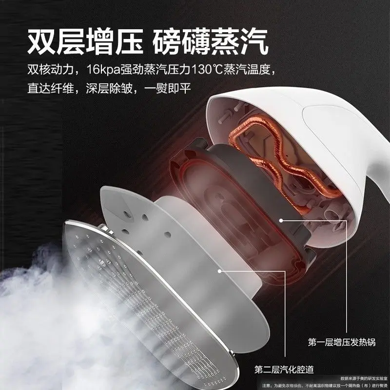Hanging iron small household pressing steam iron 1300w ironing machine commercial clothing store ironing machine Remove wrinkles