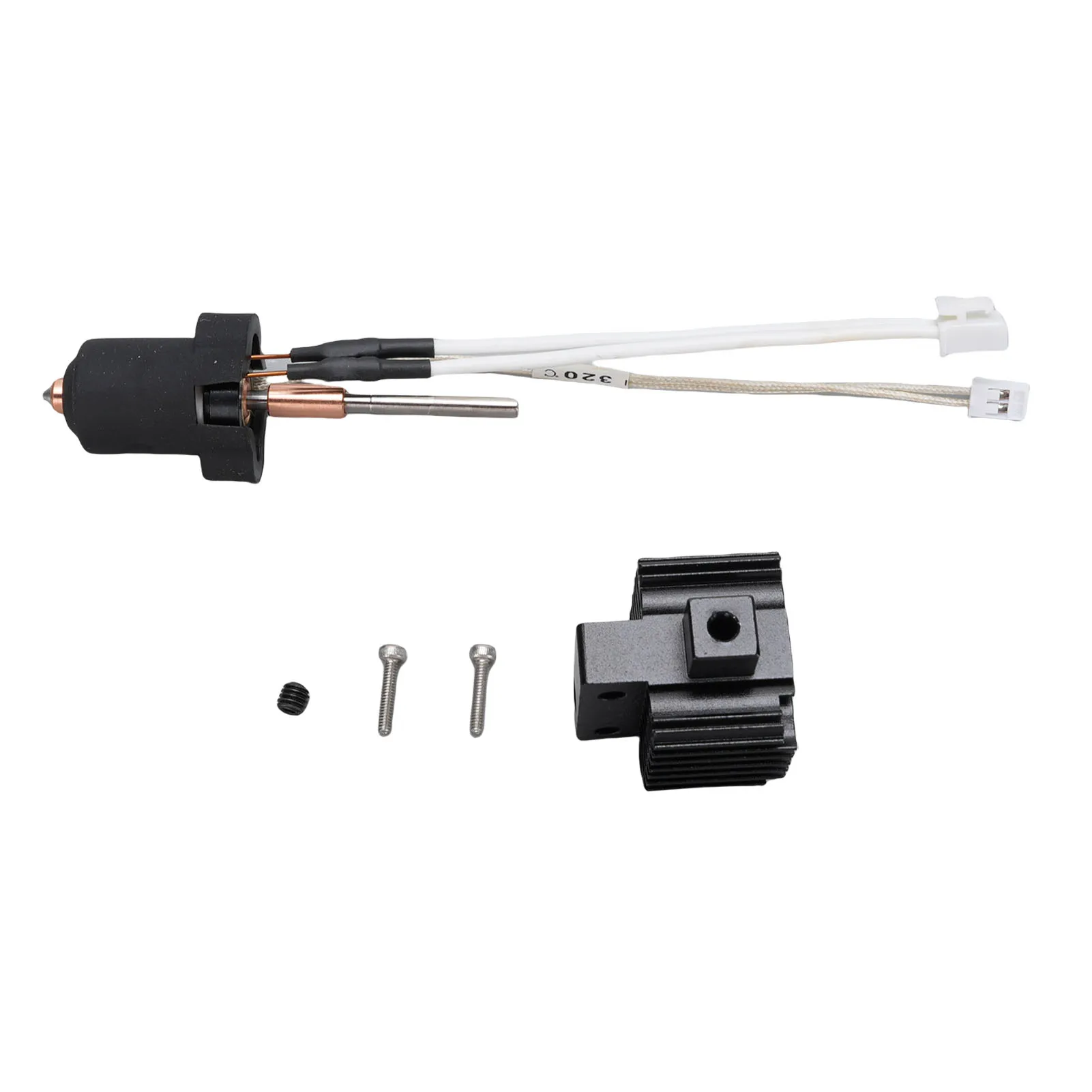 

【New】Hotend Replacement for Ender 3 V3 Plus 3D Printer 0.4mm Quick Swap Nozzle 60W Ceramic Heater Hot End Kit with Heatsink