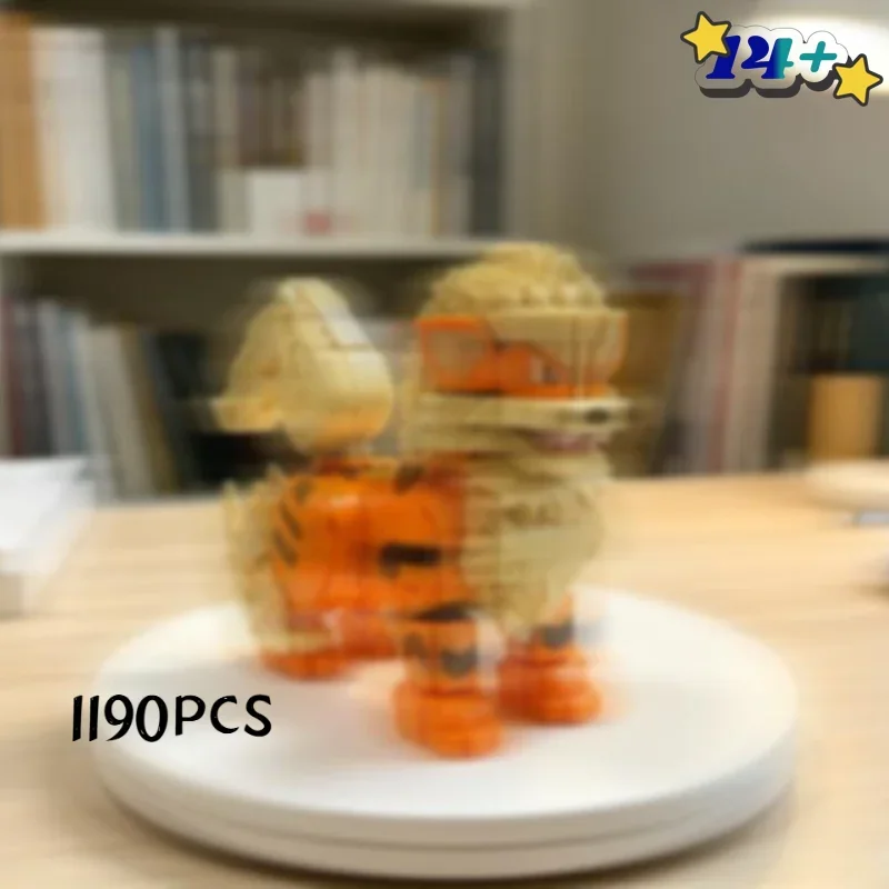 New Construction Home Decor Toys 1190PCS Wind Speed Dog Reliving Building Blocks Model for Fans Birthday Christmas Party Gifts