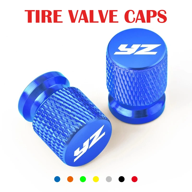 

2PCS For Yamaha YZ 80 85 125 250 426 450 F X FX YZ80 YZ85 YZ125 YZ250 Aluminum Motorcycle Tyre Valve Cap Dustproof Universal