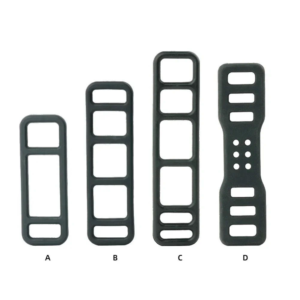 

4X Bike Bicycle Cycling Silicone Elastic Strap Bandage Light Lamp Mount Holder Mirror Recorder Fixed Rubber Band Headlight Parts