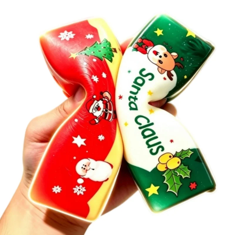 Christmas Edition Butter Squishy Toy Slow Rising Stress Relief Squeeze Toy Soft Fidget Sensory Toy Ideal Gifts