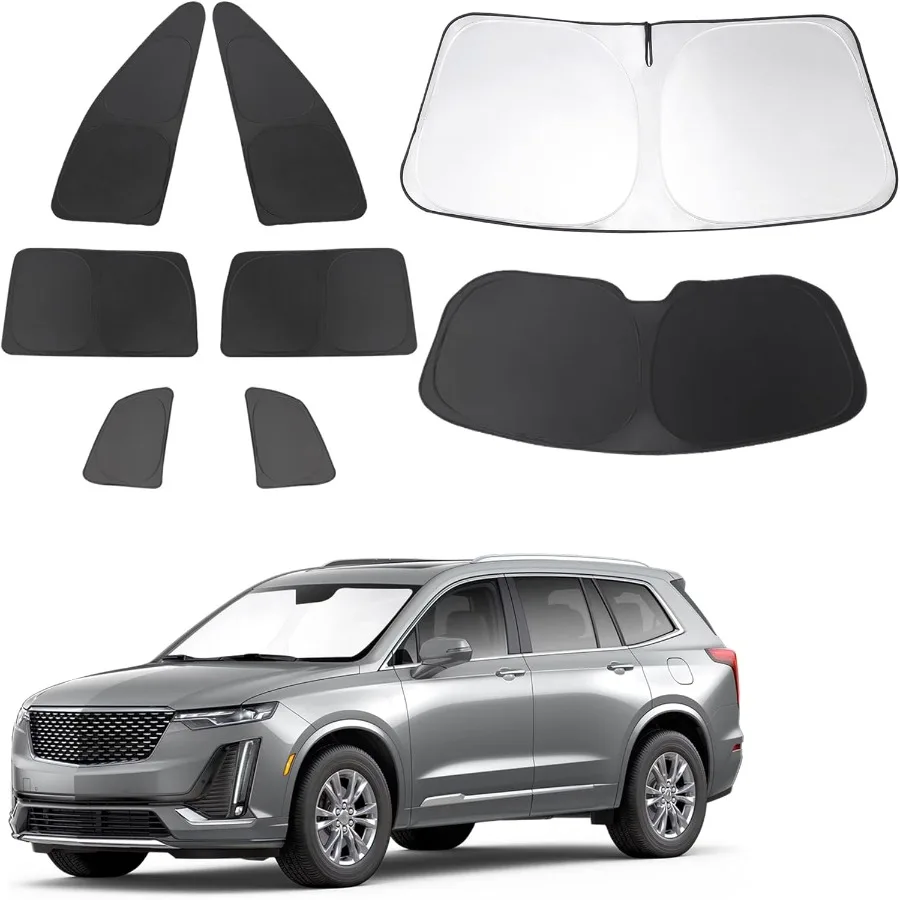 

Window Shades for Cadillac XT6 20202025 Accessories Side Full Windows Windshield Sun Shade Sun UV Rays Privacy Protection for C