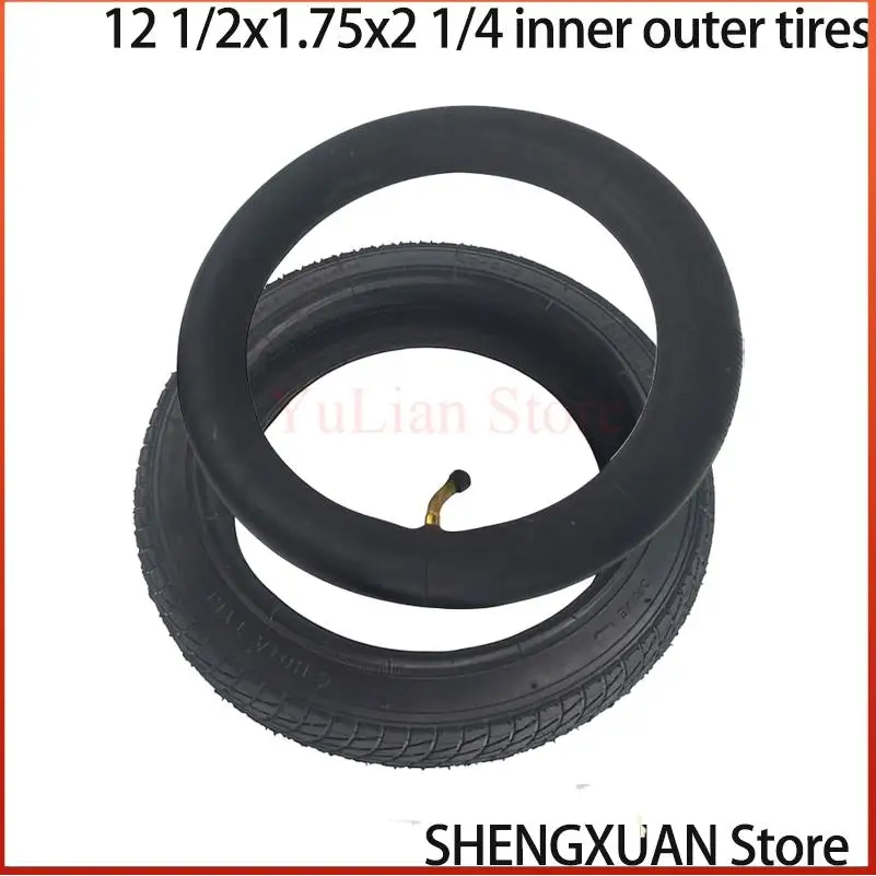 12 inch 12 1/2x1.75x2 1/4 inner and outer tires suitable for electric bicycles and bicycle tire accessories