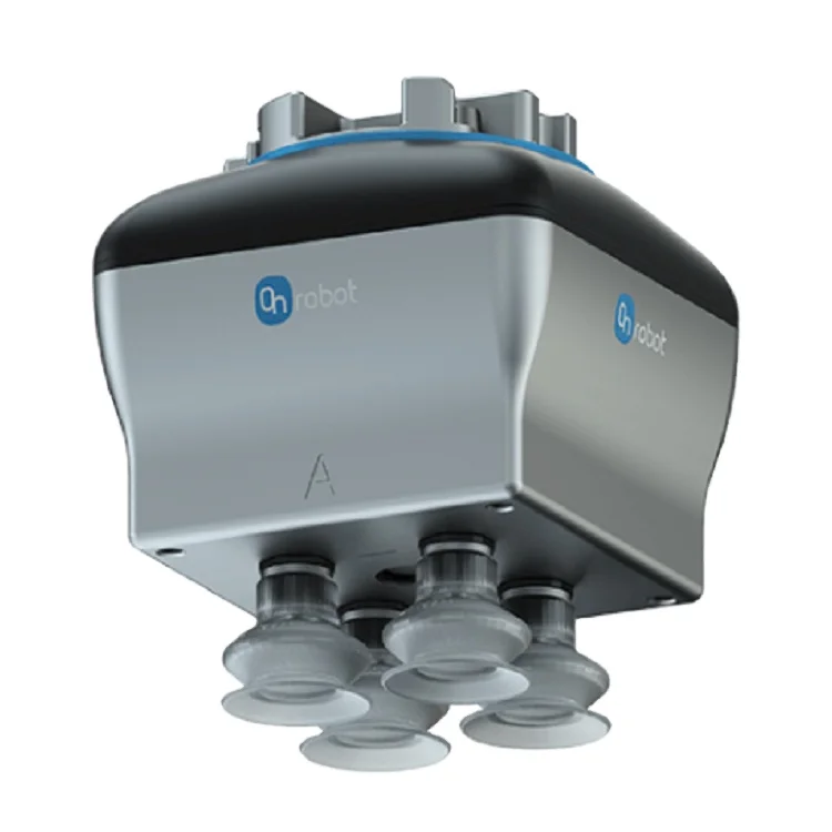 Flexible Electric Vacuum Gripper for Collaborative Robots, Handles Various Shapes and Surfaces Gently and Securely