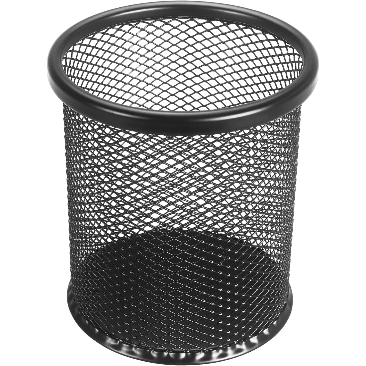 Pen Holder Cup for Desk, Wire Mesh Pencil Cup Holder for Desk Office Pen Organizer (Green)