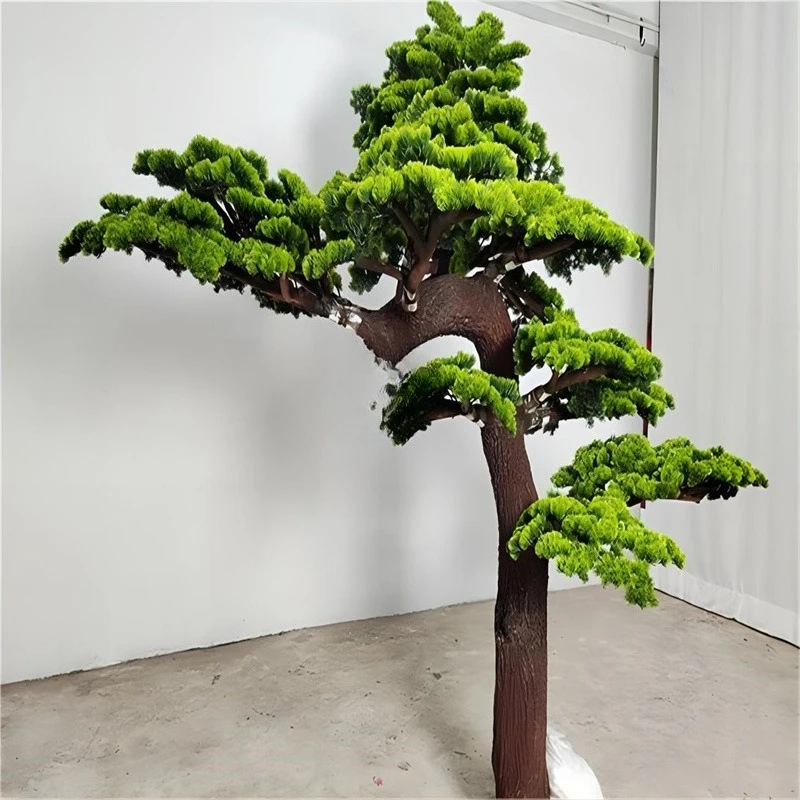 Simulation pine welcome pine Luo Hansong fake pine shopping mall hotel decoration