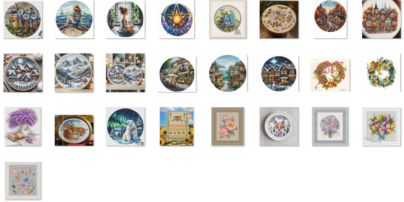 

Ручная серия цветов - Букет Ирис Наборы для вышивки крестом Вышивка крестиком нитки Вышивка Весенний коттедж Рукоделие