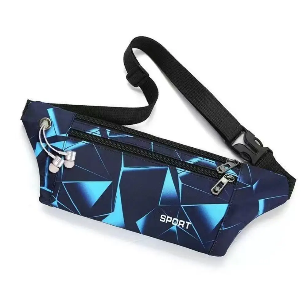 

Sports Running Nylon Waist Pack Polyester Gym Fitness Belt Bag Waterproof Mobile Phone Holder Unisex