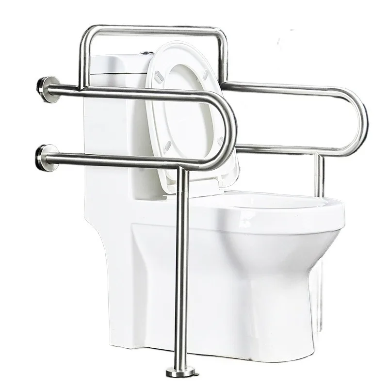 Bathroom Safety Grab Bar Stainless Steel Toilet Handrail Non Slip Support Rail for Elderly Disabled Pregnan