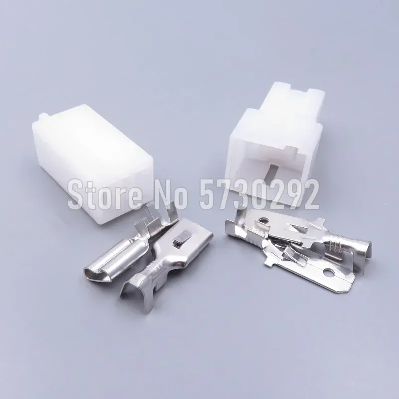 2P Electrical Vehicle Automotive Socket Wiring Harness Fog Lamp Light Connector