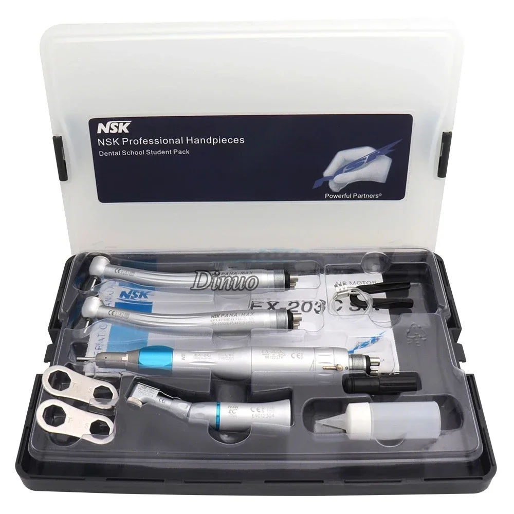 2023  Dentals Handpiece set High Speed Handpiece EX203C Dentals Low High Speed Handpiece Turbine Kit Pana Max Torque