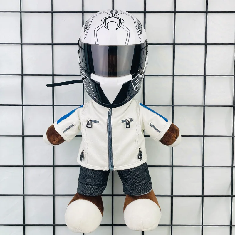 

F1 racing helmet model collection home ornaments 35CM plush doll helmet car decoration motorcycle doll