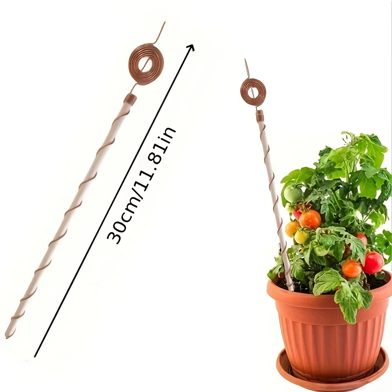 Premium Electroculture Antenna Garden Stakes (6-Pack) - 99.9% Pure Copper - Handmade CopperCore - Boost Plant Health and Yield