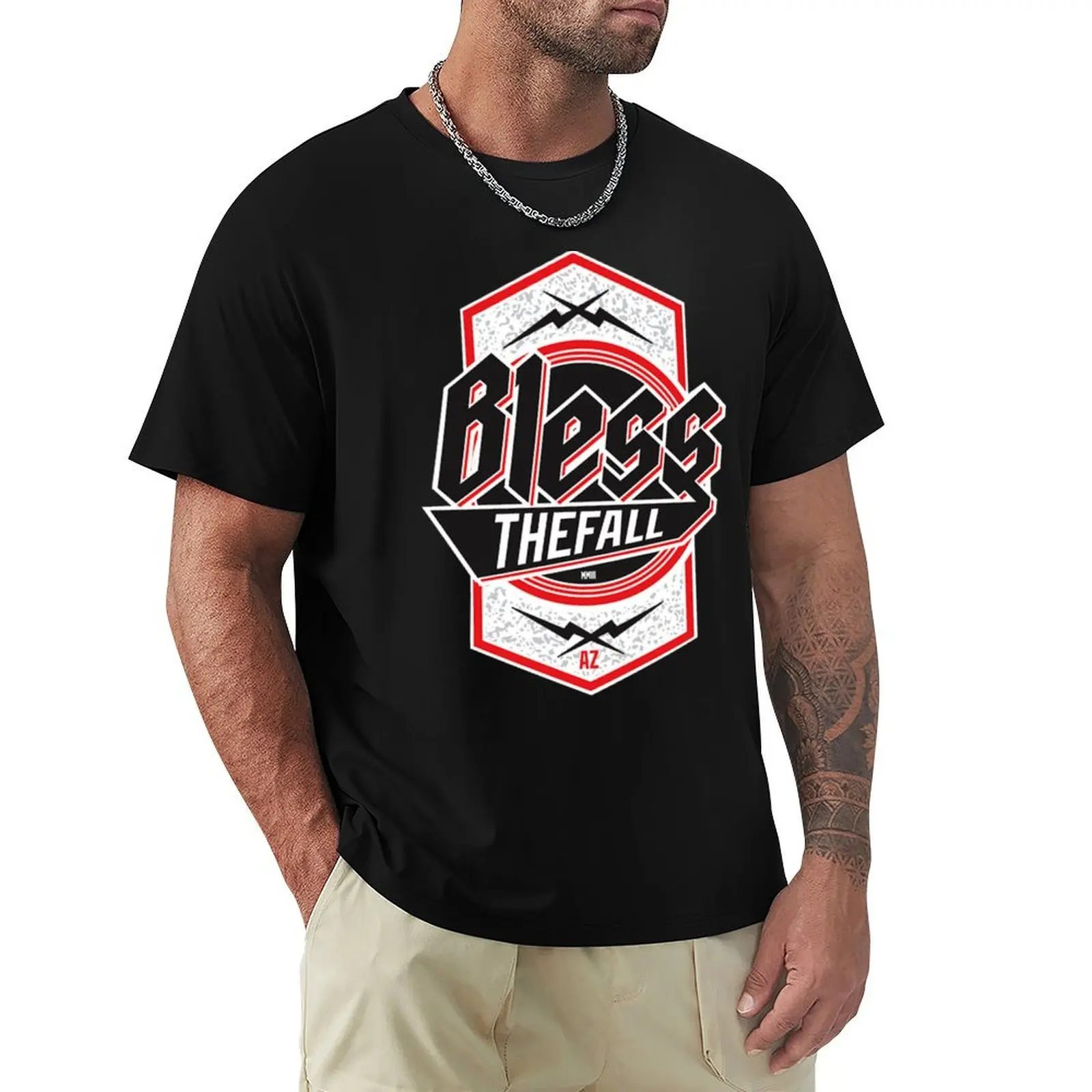 Blessthefall Shield T-Shirt graphic t shirts for man T-Shirt