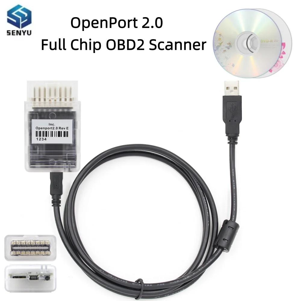 OpenPort 2.0 ECU FLASH Chip Tuning Tool Full Chip OBD2 Scanner for Toyota Open Port 2.0 Car OBDII Diagnostic Tools