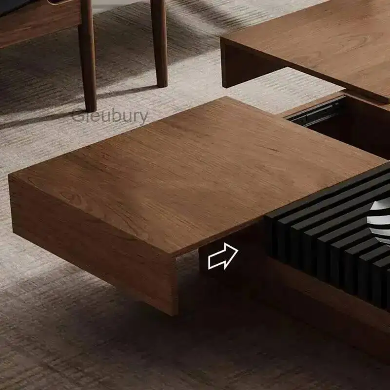 

Coffee Vintage Decorations Unique Table Trendy Modern Design Coffee Table Organizer Display Table De Salon Basse Furniture