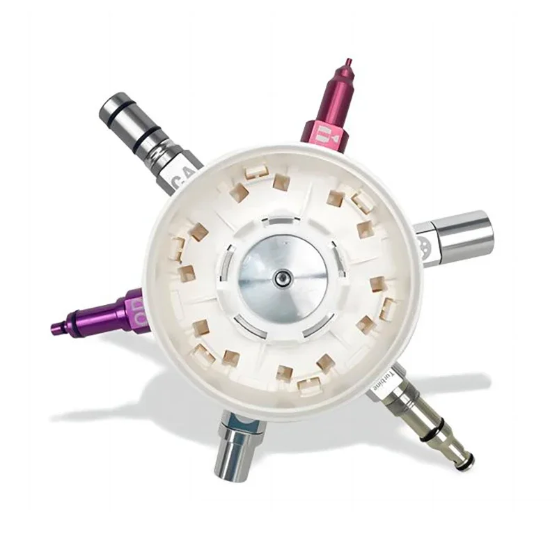 High Quality Easy Lubrications Spray Cover Handpiece Care Oil Lubricators 6 Nozzles Adapters Fit for Any Standard Spray Can