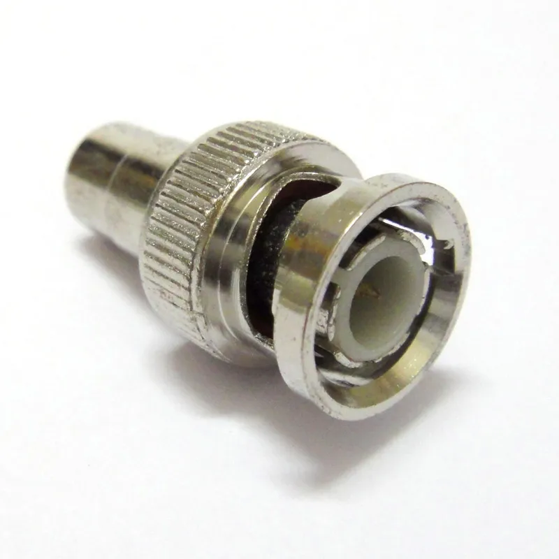 10x BNC male to RCA Female Adapter Video cable connector for cctv camera