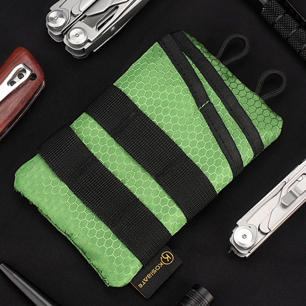 

Portable Outdoor EDC Tool Storage Bag Credit Card Wallet Organizer Mini EDC Pouch Sundries Bag for Camping Hiking Sports