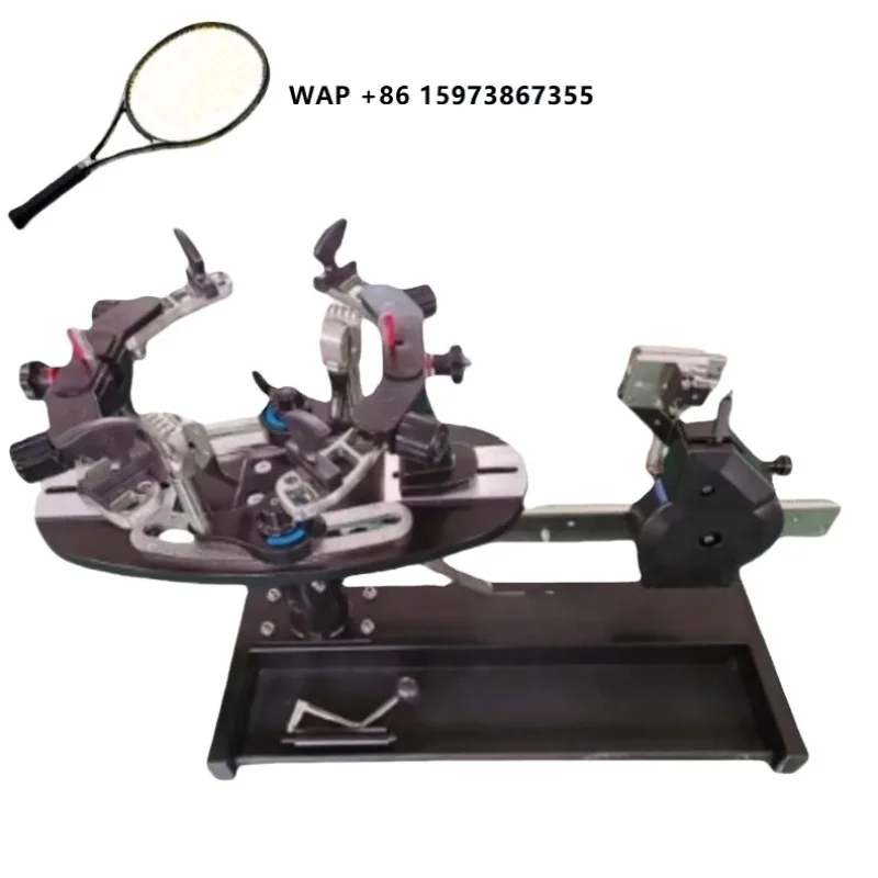 High Precision Computerized Automatic Tennis Badminton Squash Racquet Stringing Machine for Professional Sports Stores