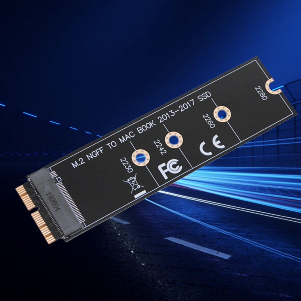 Adaptador de SSD M.2 NVME PCIE3.0 para MacBook Air 2013-2017 e Pro A1465 A1466 A1398 A1502