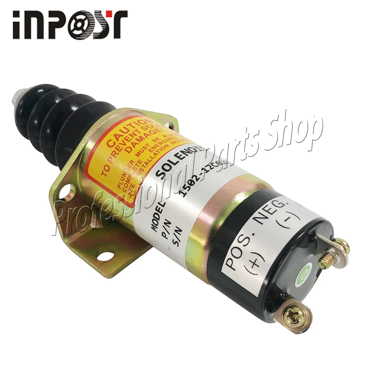 

1502-12C6U1B2S1 12V Diesel Shutdown Solenoid Valve 1500-2047 For Woodward 1502-12C6U1B2S1