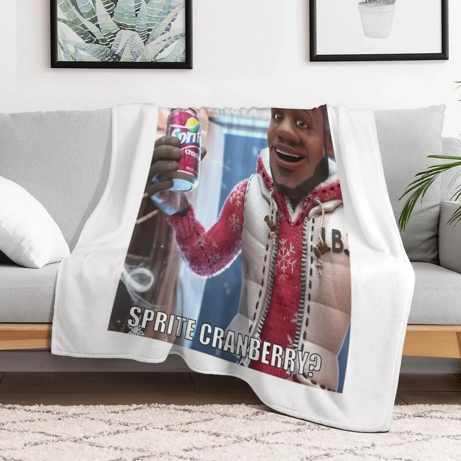 Sprite Cranberry - Wanna Sprite Cranberry Throw Blanket For Decorative Sofa Sofa Throw Hairys Beautifuls Blankets