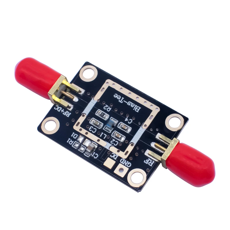 Bias Tee Wideband Frequency 10MHz -6GHz RF DC blocker for HAM radio RTL SDR LNA Low Noise Ham Radio Amplifier 10-6000 MHz