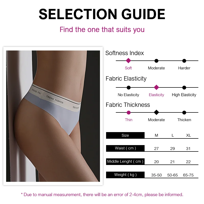 Sexy Lingerie Seamless Cotton Crotch Womens Thong Panties Ultra-Thin Panties Briefs Yoga Women Shorts Women\'s Underwear