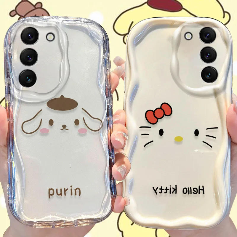 Sanrio Pochacco Case for Samsung Galaxy S24 S23 S22 S21 Ultra Plus S20 FE A73 A72 A71 A55 A54 5G A53 A52 A51 4G A50S A50 Cover