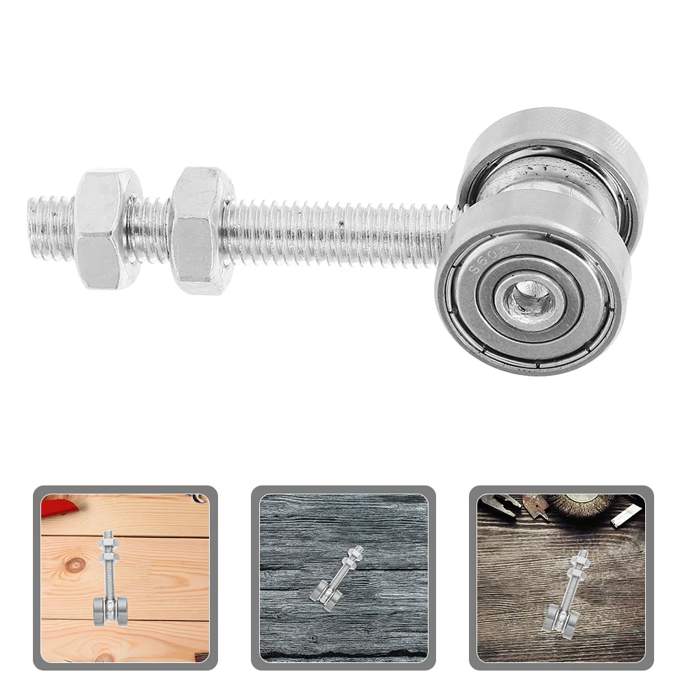 2 Pcs Pulley Barn Door Lift Wheel Garage Rollers Sliding Replacement Components Hanging for Alloy Wheels