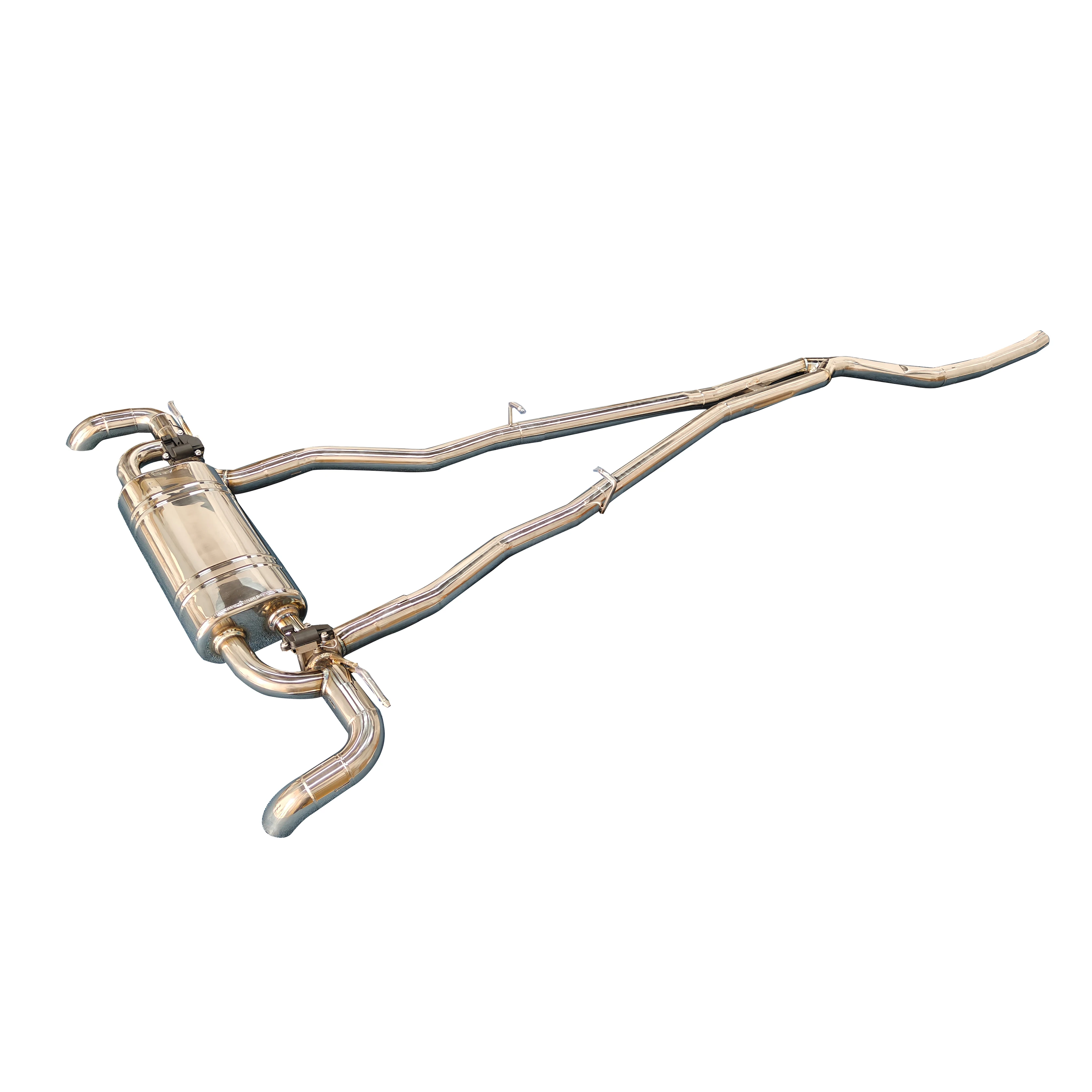 CSZ High Quality Valved Exhaust for    G60 520i 525i 2.0T Valved Catback Axleback Exhaust System Remote Control