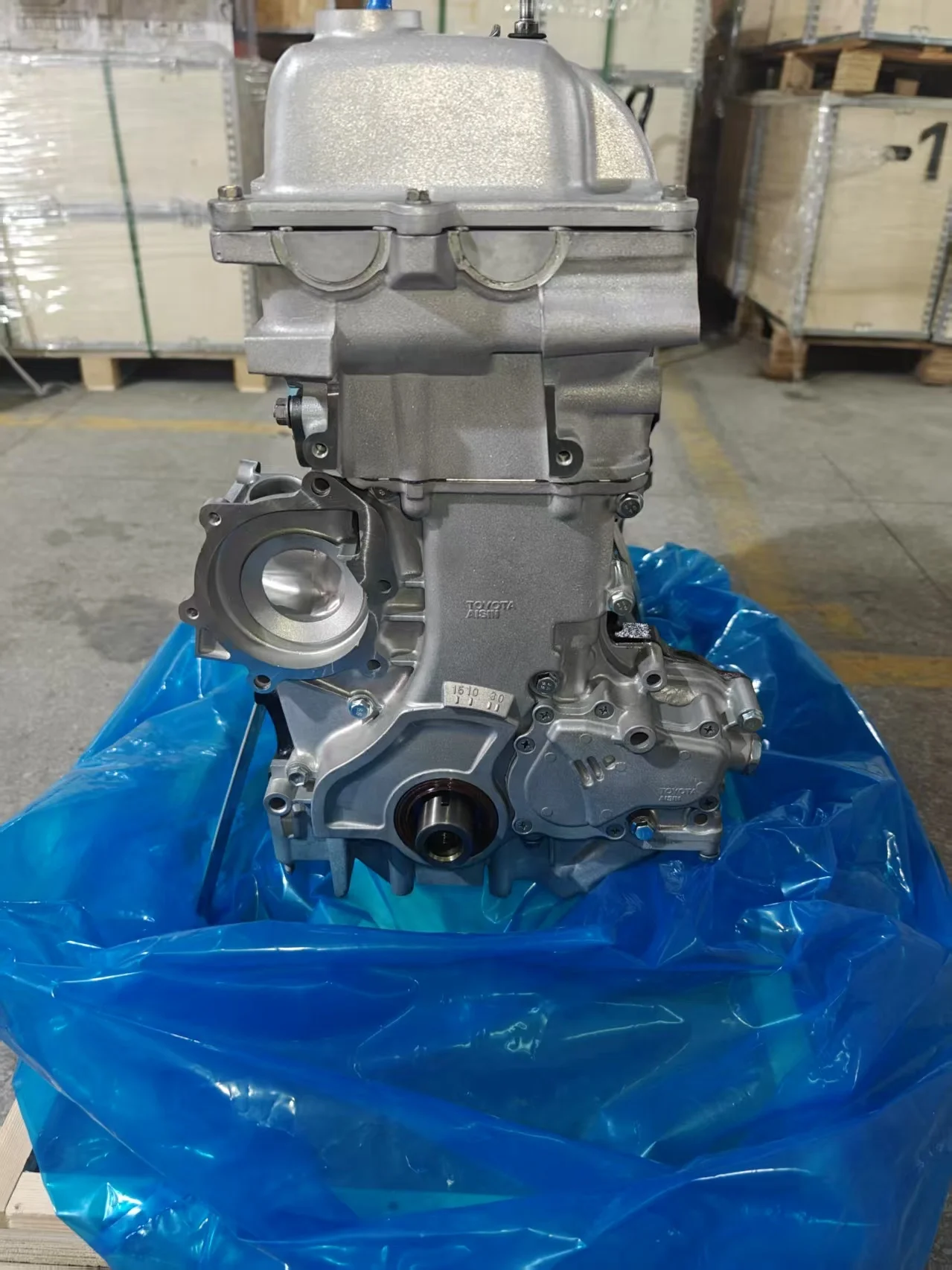 مجموعة المحرك الياباني الأصلي المعاد تصنيعها عالية الجودة 4.5L 1FZ 1FZ-FE محرك لتويوتا لاند كروزر برادو SUV FZJ100 #4