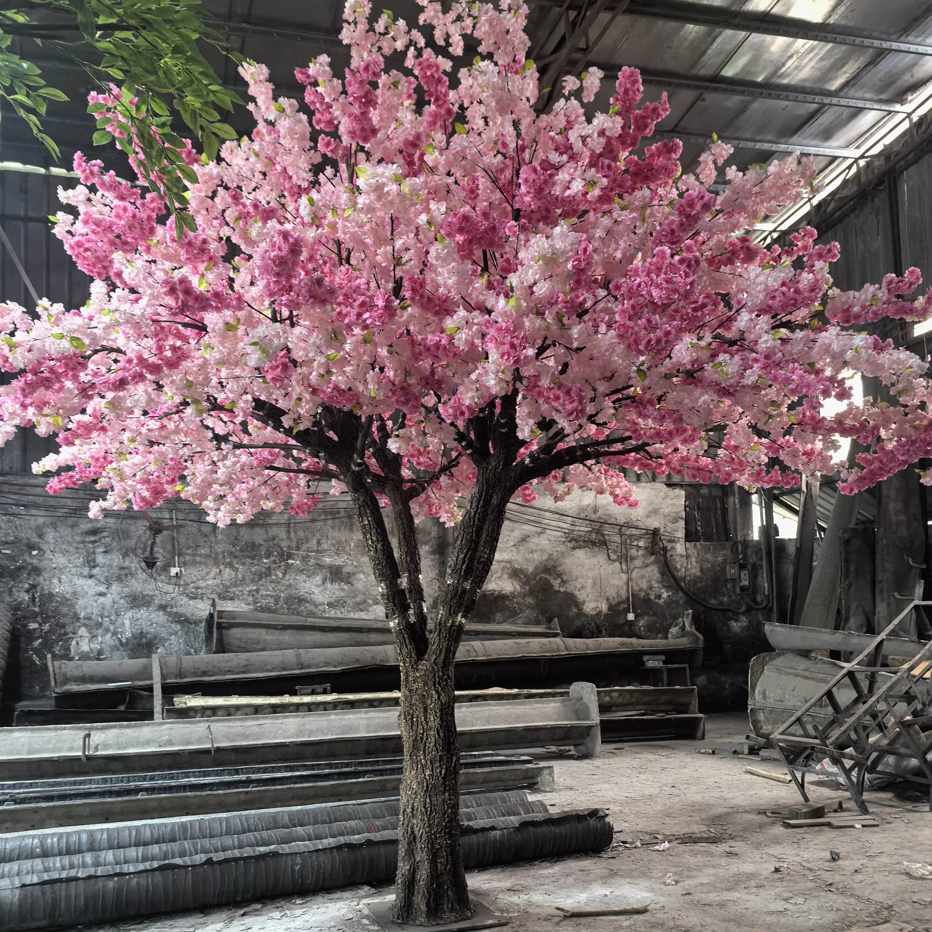 Wedding White 12ft Pink Sakura Giant Tree Artificial Cherry Blossom Tree Artificial Cherry Blossom Tree